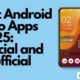 Best Android Auto Apps 2025: Official and Unofficial