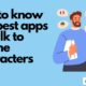 Get to know the best apps to talk to anime characters